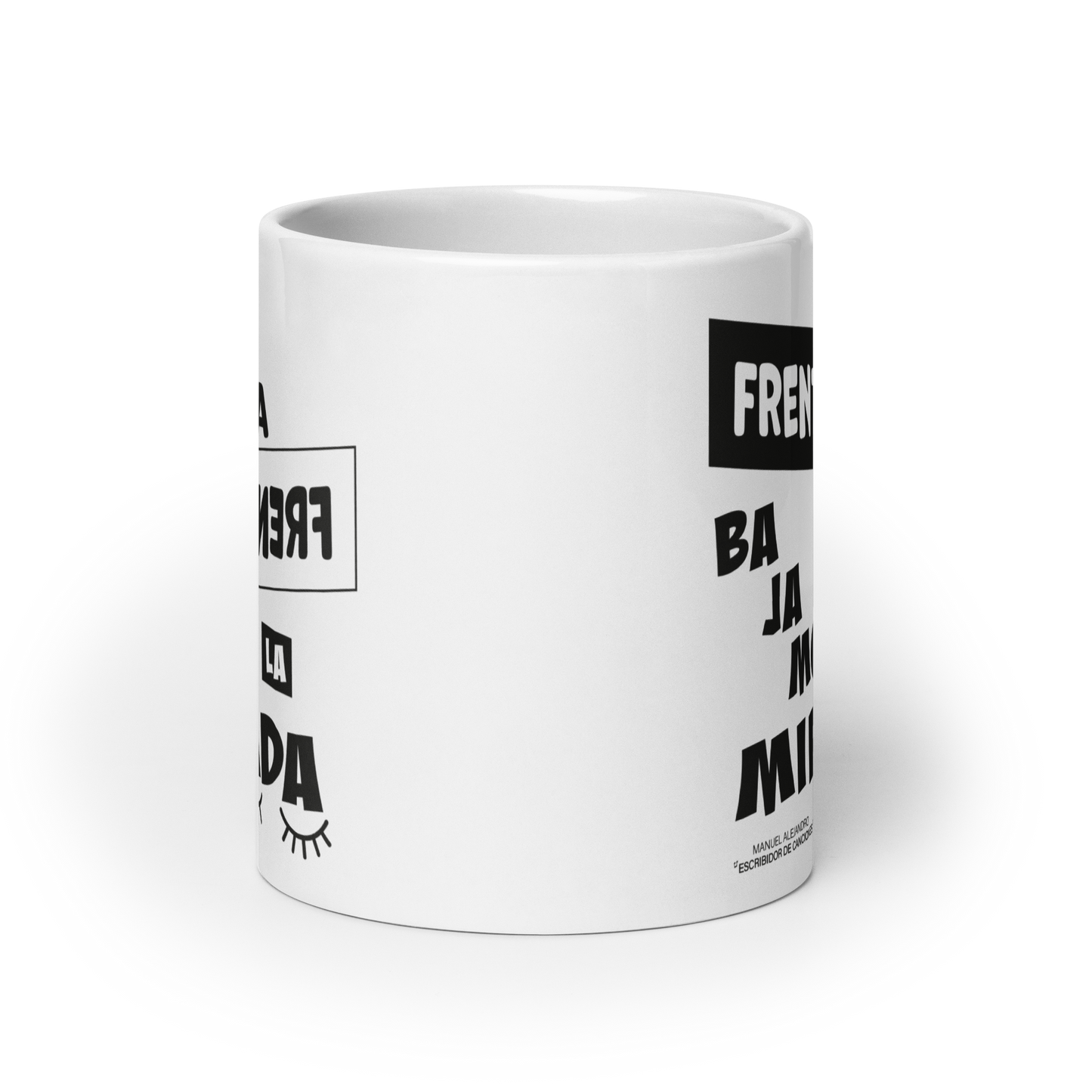 Frente a Frente - White Mug