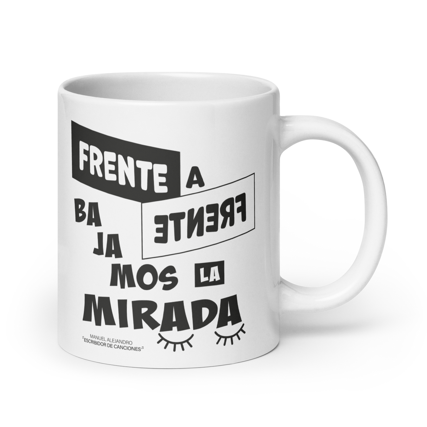 Frente a Frente - White Mug