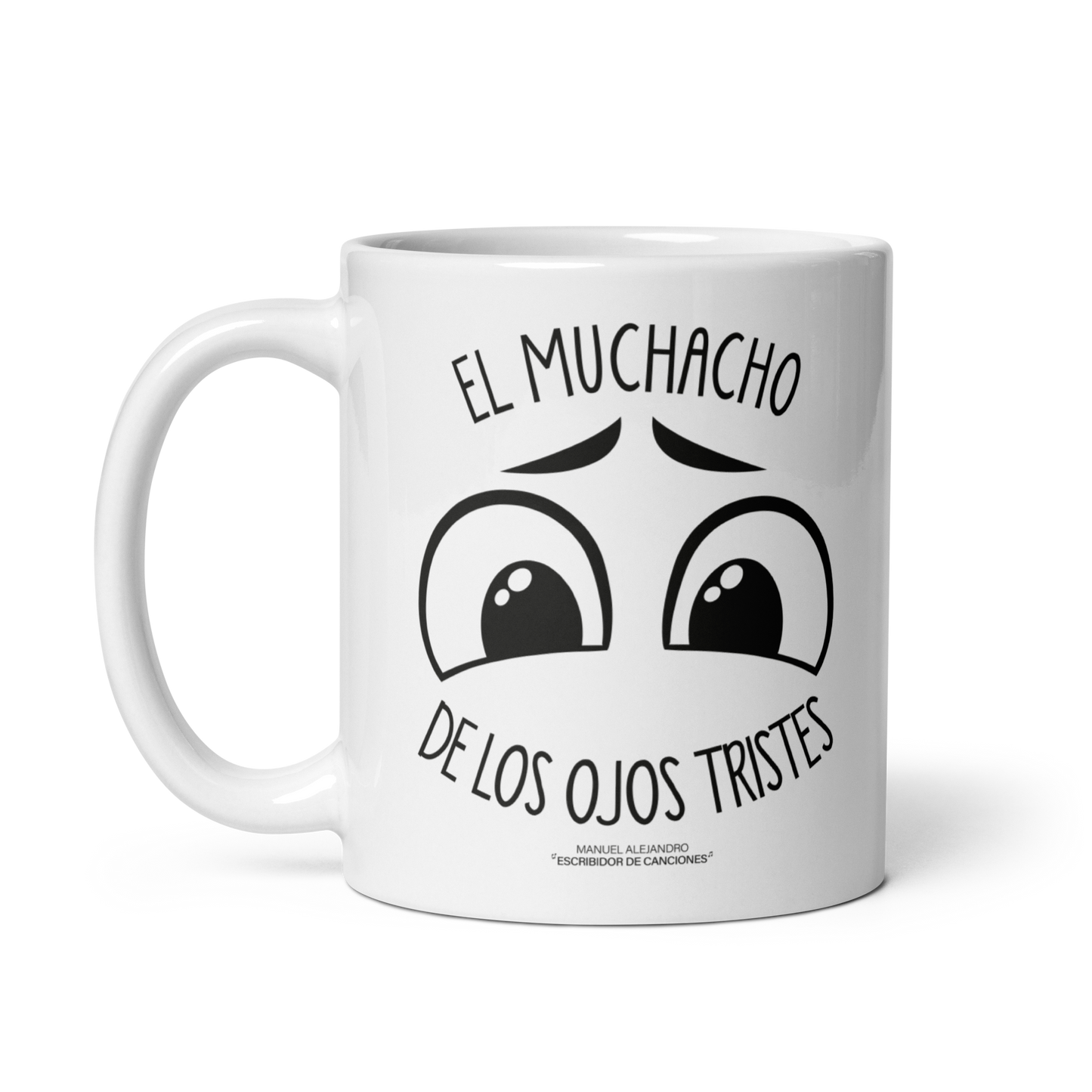 El Muchacho De Los Ojos Tristes - White Mug