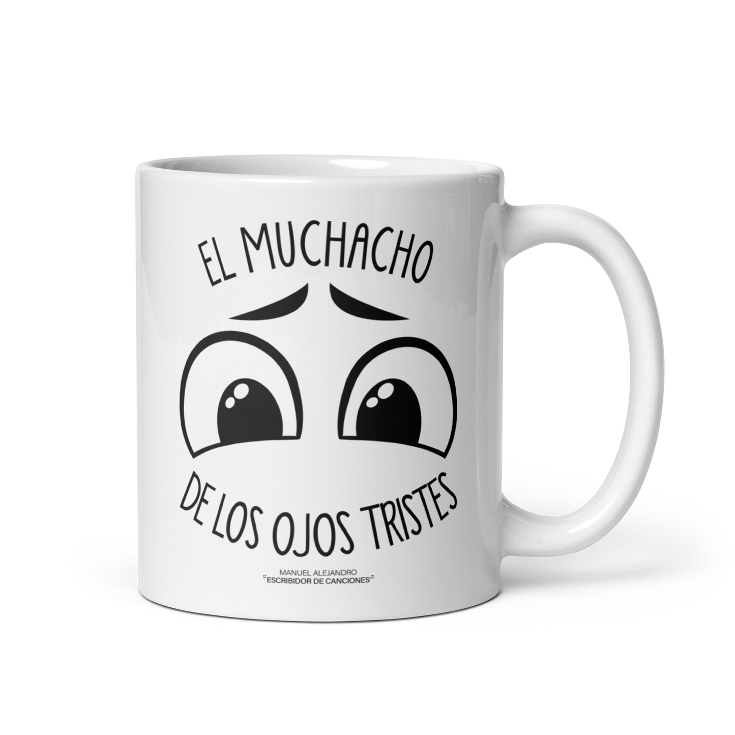 El Muchacho De Los Ojos Tristes - White Mug