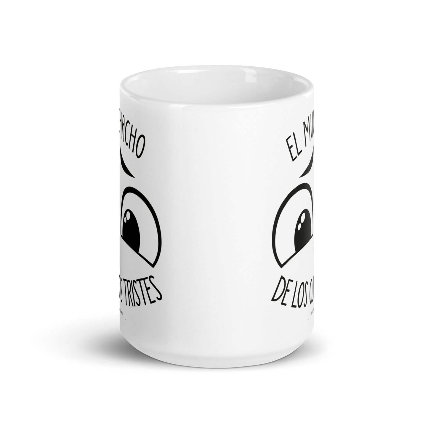 El Muchacho De Los Ojos Tristes - White Mug