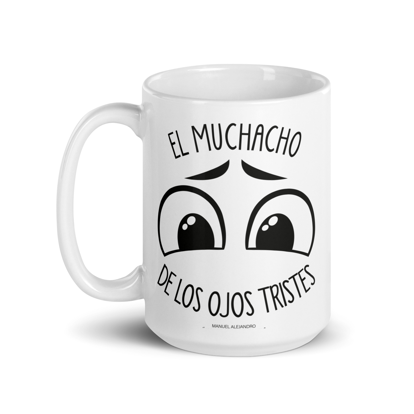 El Muchacho De Los Ojos Tristes - White Mug