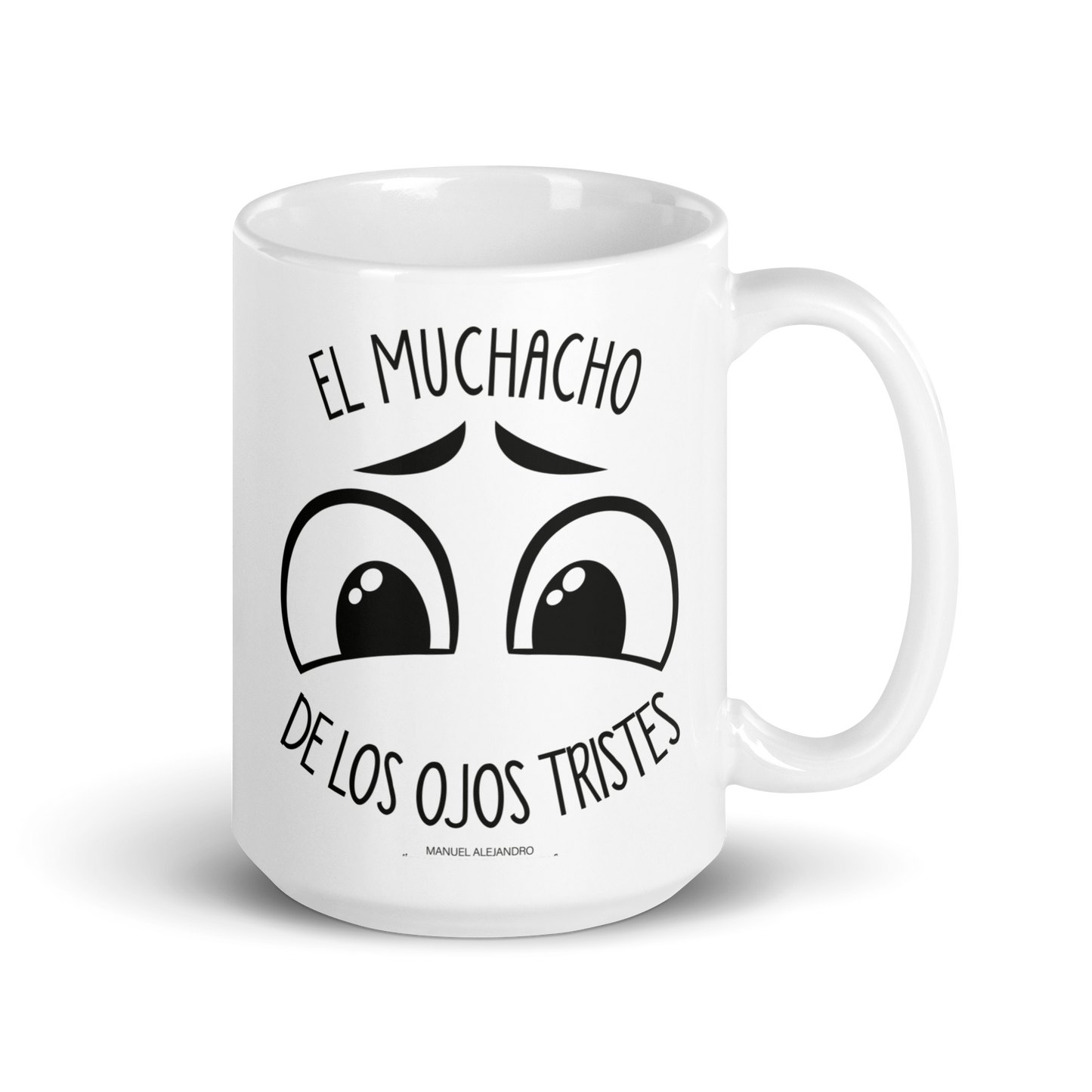 El Muchacho De Los Ojos Tristes - White Mug