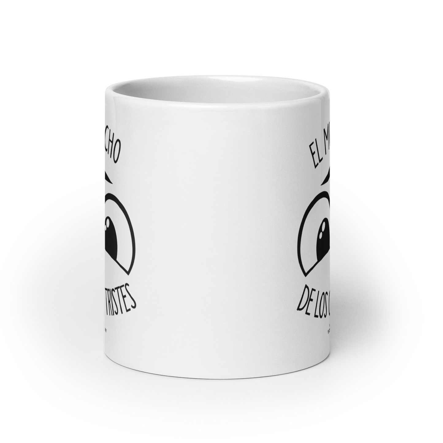 El Muchacho De Los Ojos Tristes - White Mug