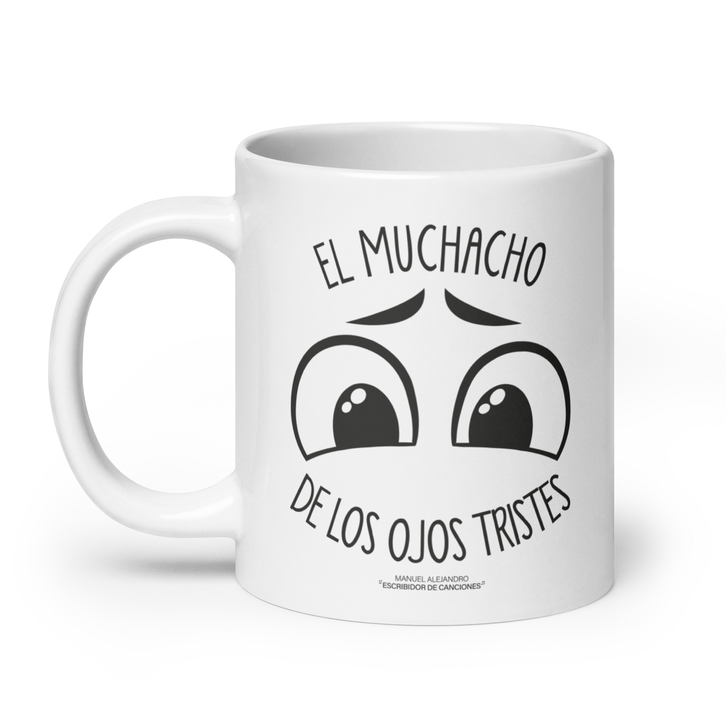 El Muchacho De Los Ojos Tristes - White Mug